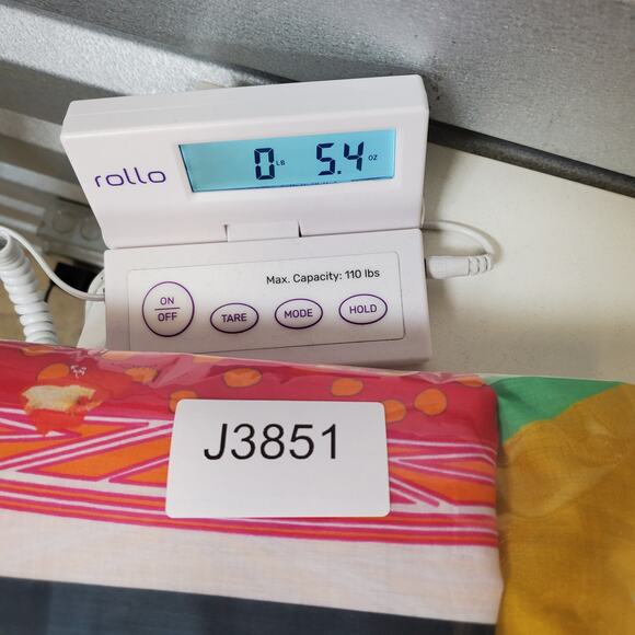 Ammara Khan Kaftan Womens Large Multicolor Artsy Art to Wear Tunic Pakistan - Picture 12 of 12